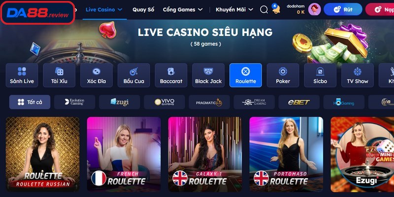 Roulette là một trò chơi khá phổ biến, được đông đảo game thủ tham gia